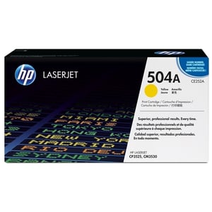 Afbeelding van HP CE252A nr. 504A toner cartridge geel (origineel)