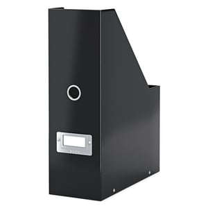 Afbeelding van Leitz 6047 tijdschriftencasette | zwart | PP gelamineerd hardboard