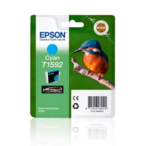 Afbeelding van Epson T1592 inktcartridge cyaan (origineel)
