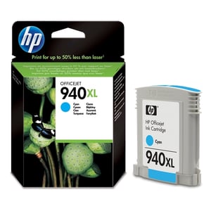 Afbeelding van HP C4907AE nr. 940XL inktcartridge cyaan hoge capaciteit (origineel)