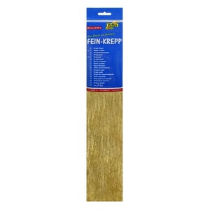 Afbeelding van Folia crêpepapier | 250 x 50 cm | goud