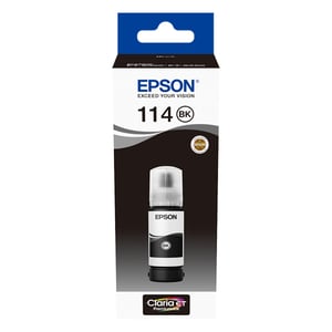 Afbeelding van Epson 114 inktfles pigment zwart (origineel)