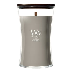 Afbeelding van Woodwick Large Hourglass geurkaars | Wood smoke | 610 gram