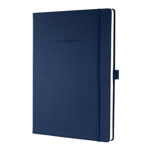 Afbeelding van Sigel SI-CO657 Conceptum Pure notitieboek | A5 | gelinieerd | 80 gr. | 97 vel | donkerblauw