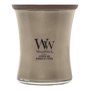 Afbeelding van Woodwick Medium Hourglass geurkaars | Cypress & Ore | 275 gram