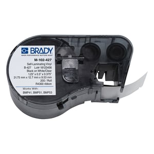 Afbeelding van Brady M-102-427 gelamineerd vinyl labels | 31,75mm x 12,7mm x 9,53mm