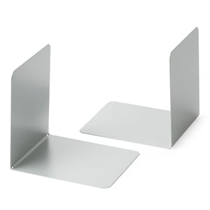 Afbeelding van Maul boekensteun | metaal | zilver | 14 x 12 x 14cm