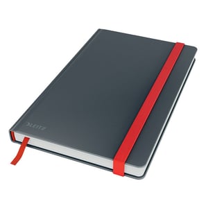 Afbeelding van Leitz 44810089 Cosy notitieboek | A5 | gelinieerd | fluweel grijs | 96 vel
