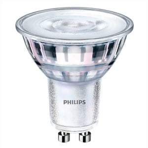 Afbeelding van Philips GU10 LED-spot | DIMBAAR | 4W (50W) | helder wit | glas