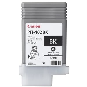 Afbeelding van Canon PFI-102BK inktcartridge zwart (origineel)