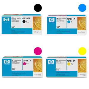 Afbeelding van HP bundel Q7560+61+62+63(bl+ c+ m+ y)