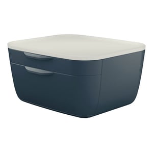 Afbeelding van Leitz 53570089 Cosy ladeblok | fluweel grijs | 2 laden