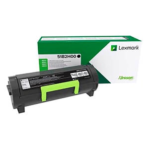 Afbeelding van Lexmark 51B2H00 toner cartridge zwart hoge capaciteit (origineel)