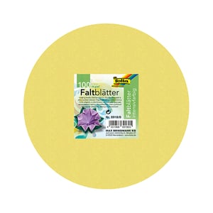Afbeelding van Folia vouwblaadjes | diverse kleuren | 100 blaadjes