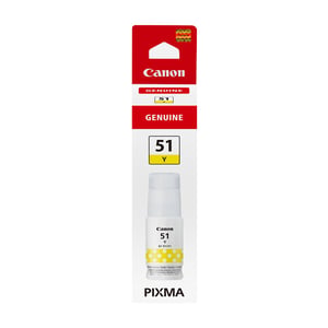 Afbeelding van Canon GI-51Y inktfles geel (origineel)