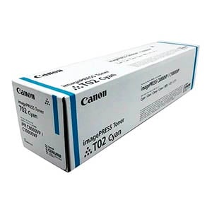 Afbeelding van Canon T02 toner cartridge cyaan (origineel)