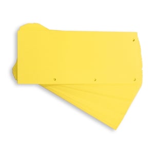 Afbeelding van Oxford scheidingsstrook duo | geel | 105 x 240mm | 60 stuks