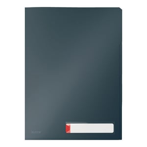 Afbeelding van Leitz 47160089 Cosy Privacy zichtmap met tabbladen | A4 | fluweel grijs | tot 40 vel