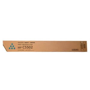 Afbeelding van Ricoh MP C5502E toner cartridge cyaan (origineel)