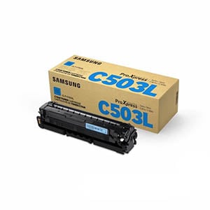 Afbeelding van Samsung CLT-C503L toner cartridge cyaan (origineel)