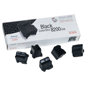 Afbeelding van Xerox 016204000 colorstix zwart 5 stuks (origineel)