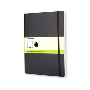 Afbeelding van Moleskine IMQP623 XL notitieboek | zwart | blanco vellen