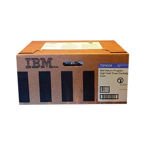 Afbeelding van IBM 75P4056 toner cartridge cyaan hoge capaciteit (origineel)
