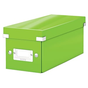 Afbeelding van Leitz 6041 WOW CD-box | PP gelamineerd hardboard | groen