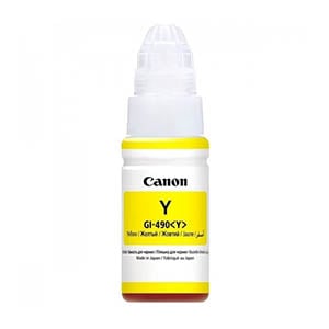 Afbeelding van Canon GI-490Y inktfles geel (origineel)