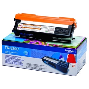Afbeelding van Brother TN-320C toner cartridge cyaan (origineel)