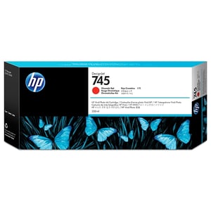 Afbeelding van HP F9K06A nr. 745 inktcartridge chromatic red hoge capaciteit (origineel)