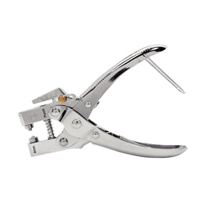 Afbeelding van Rapid 5000407 RP05 ponstang | verchroomd metaal | 1-gaats | inclusief 100 ponsogen
