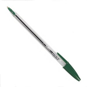 Afbeelding van BIC Cristal balpen | groen | 50 stuks