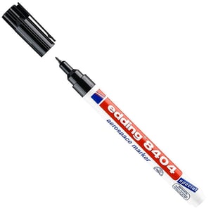 Afbeelding van Edding 8404 aerospace marker | zwart | ronde punt | 0,75 mm
