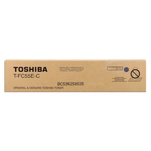 Afbeelding van Toshiba T-FC55E-C toner cartridge cyaan (origineel)