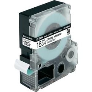 Afbeelding van Epson LC-5WRN9 tape rood op wit 18 mm origineel
