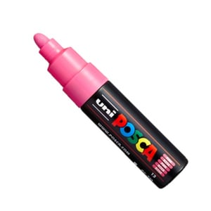 Afbeelding van POSCA PC-7M verfmarker | roze | ronde punt | 4,5 - 5,5 mm
