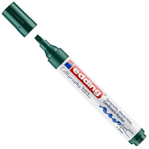 Afbeelding van Edding 1455 kalligrafiepen | flesgroen | 1-5 mm