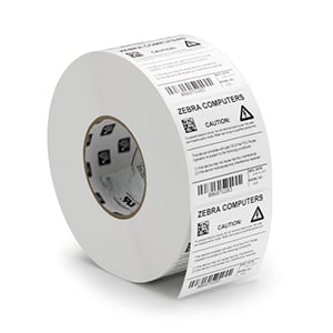Afbeelding van Zebra Z-Ultimate 3000T White label (880249-031D) 57mm x 32mm 12 rollen (origineel)