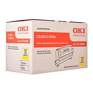 Afbeelding van OKI 42126662 drum geel (origineel)