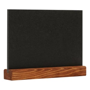 Afbeelding van Europel 356271 krijtbord | tafelmodel | A5 | natuurlijke afwerking