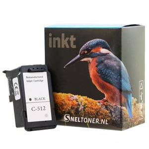 Afbeelding van Canon PG-512 inktcartridge zwart (huismerk)
