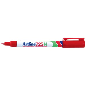 Afbeelding van Artline 725 permanent marker | rood | ronde punt | 0,4 mm