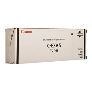 Afbeelding van Canon C-EXV 5 toner cartridge zwart 2 stuks (origineel)