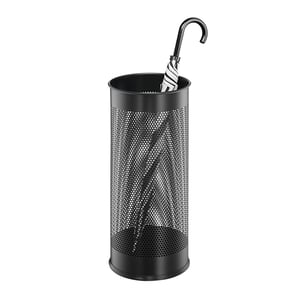 Afbeelding van Durable 335001 paraplubak | geperforeerd | metaal | zwart | 28,5 liter