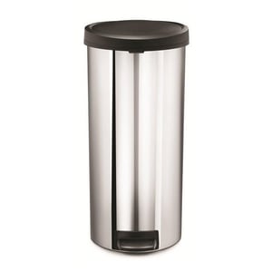 Afbeelding van Simplehuman pedaalemmer | Code H | zilver/zwart | 30 liter