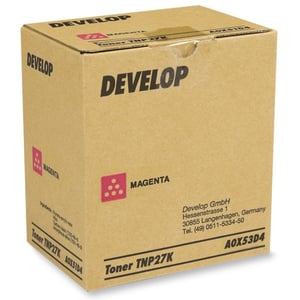 Afbeelding van Develop TNP-27M (A0X53D4) toner cartridge magenta (origineel)