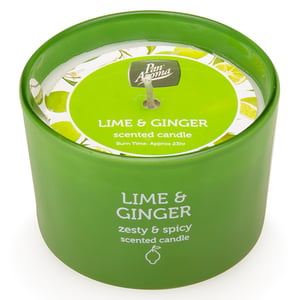 Afbeelding van Pan Aroma Geurkaars | Lime & Ginger | 85 gram