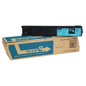 Afbeelding van Kyocera TK-875C toner cartridge cyaan (origineel)