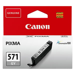 Afbeelding van Canon CLI-571GY inktcartridge grijs (origineel)